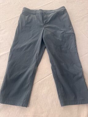 Eddie Bauer Women's Straight-Leg Pants in a blue gray